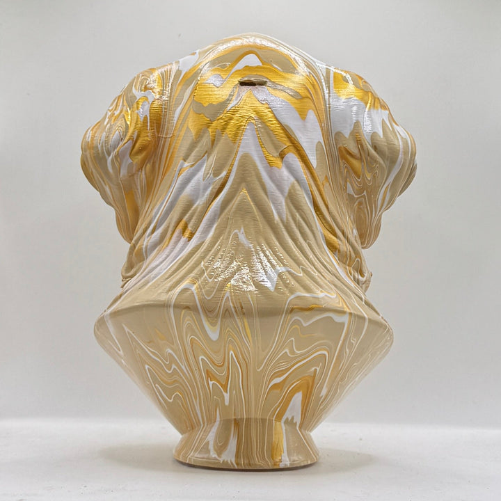 Golden Retriever Head – Hand Painted