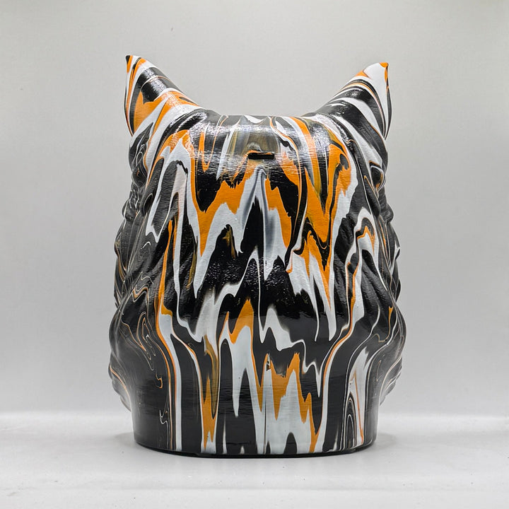 Maine Coon Head – Hand Painted