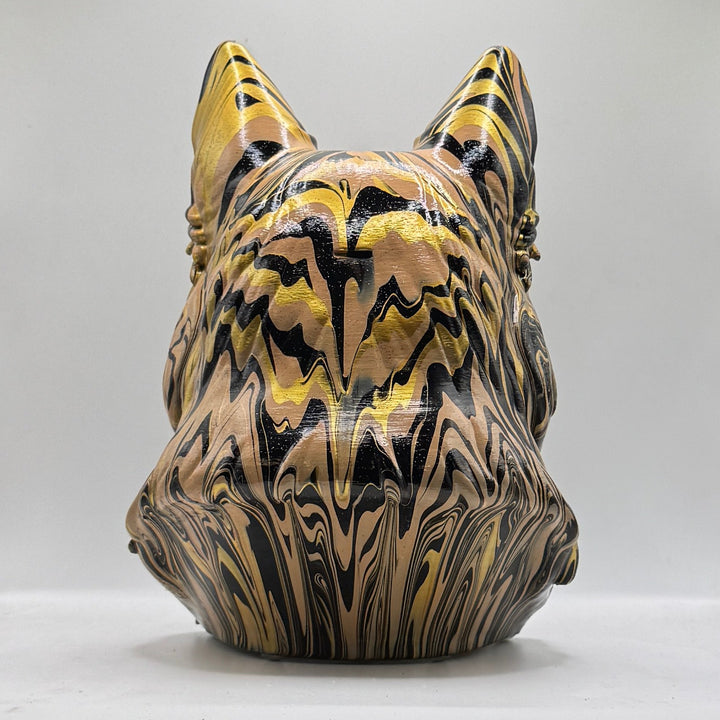 German Shepherd Head – Hand Painted