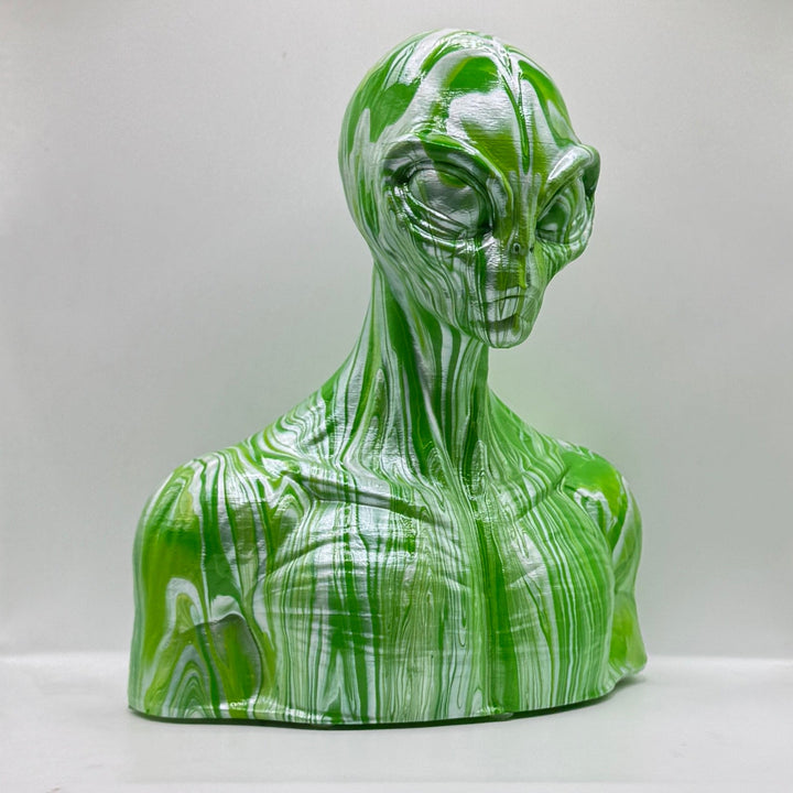 Alien Head – Hand Painted