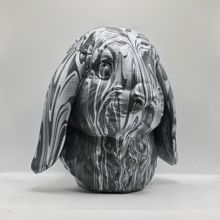 Bunny Rabbit Head – Hand Painted