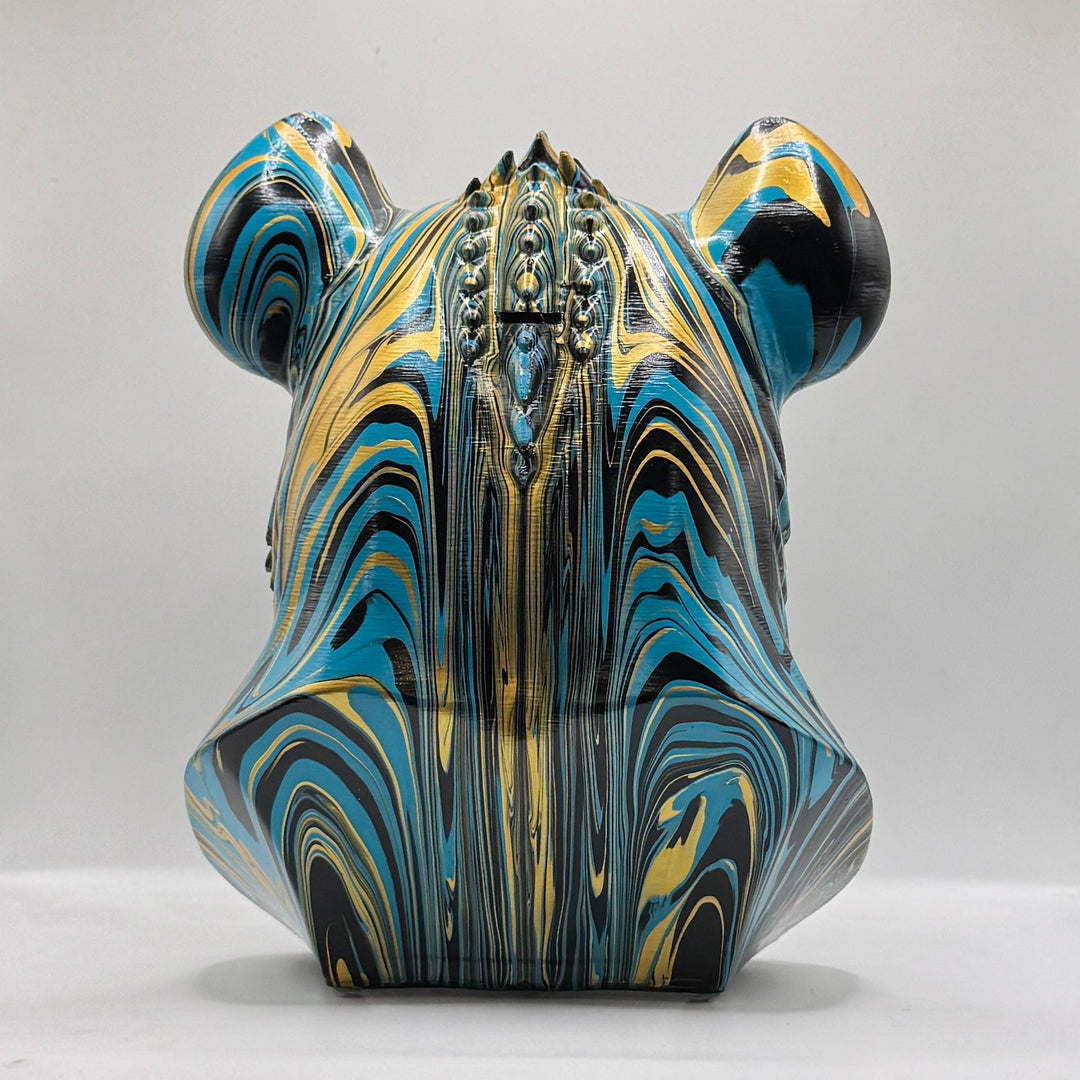 Hyena Head – Hand Painted