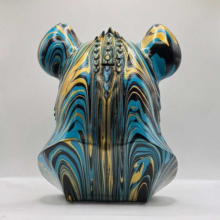 Hyena Head – Hand Painted