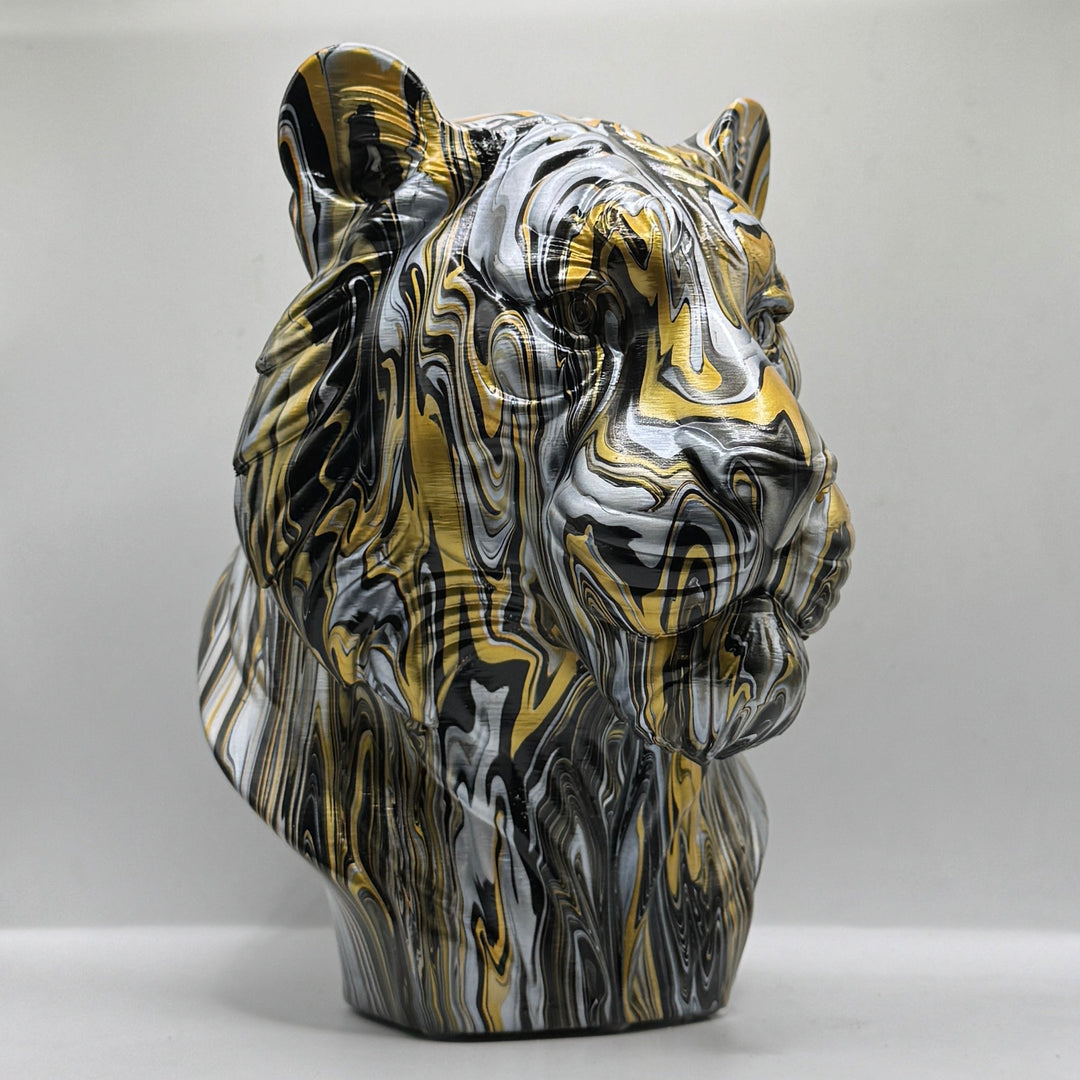Tiger Head – Hand Painted