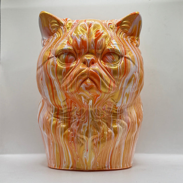 Exotic Shorthair Head – Hand Painted