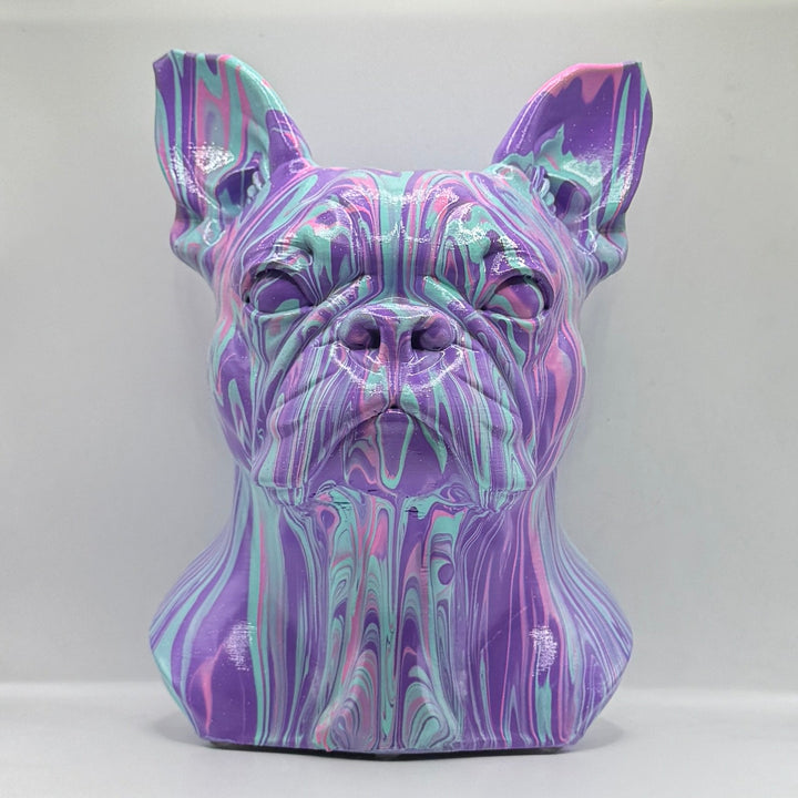 Boston Terrier Head – Hand Painted