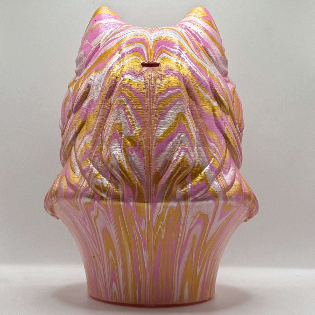Samoyed Head – Hand Painted
