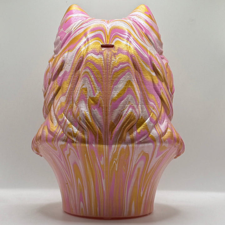 Samoyed Head – Hand Painted