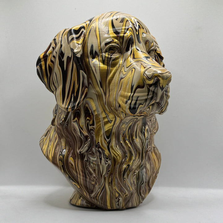 Golden Retriever Head – Hand Painted