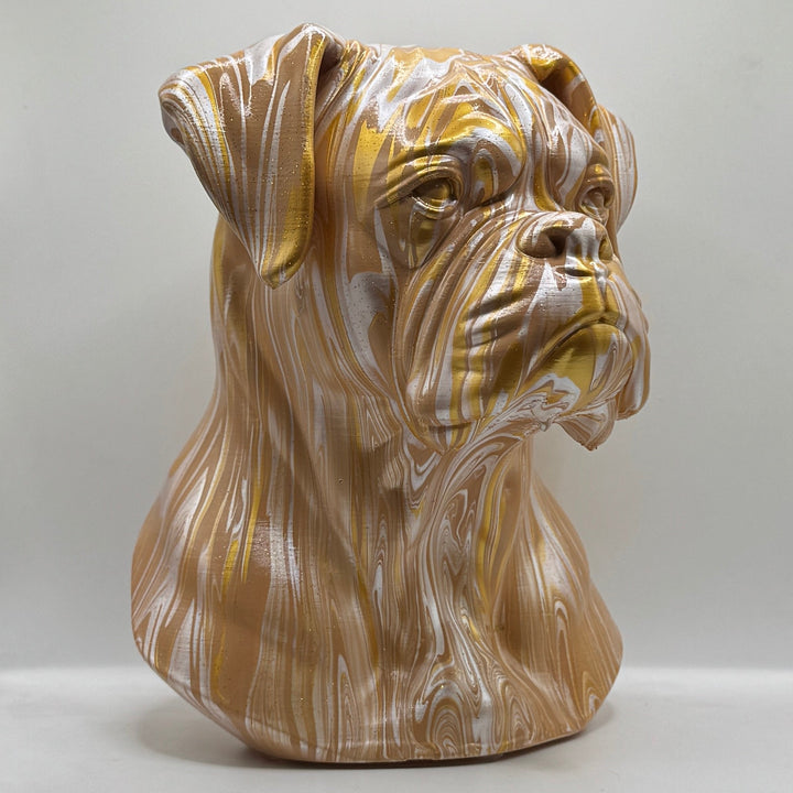 Boxer Head – Hand Painted