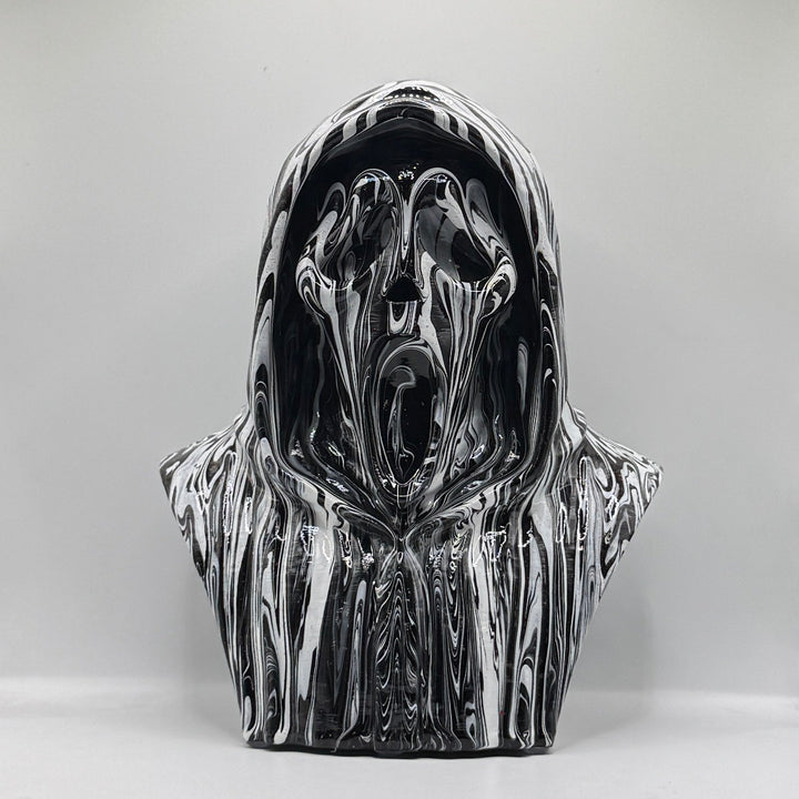 Hand-Painted Ghostface Figure – Scream Horror Ornament