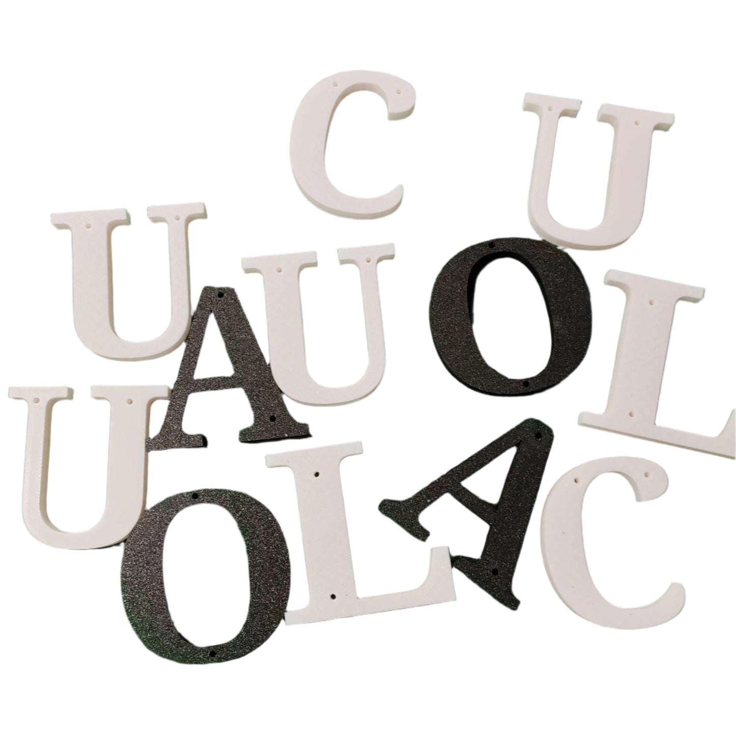 Letters - Custom 3D Printed & Painted