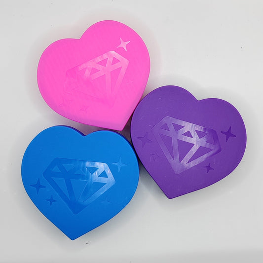 Heart Shaped Rhinestone Trays