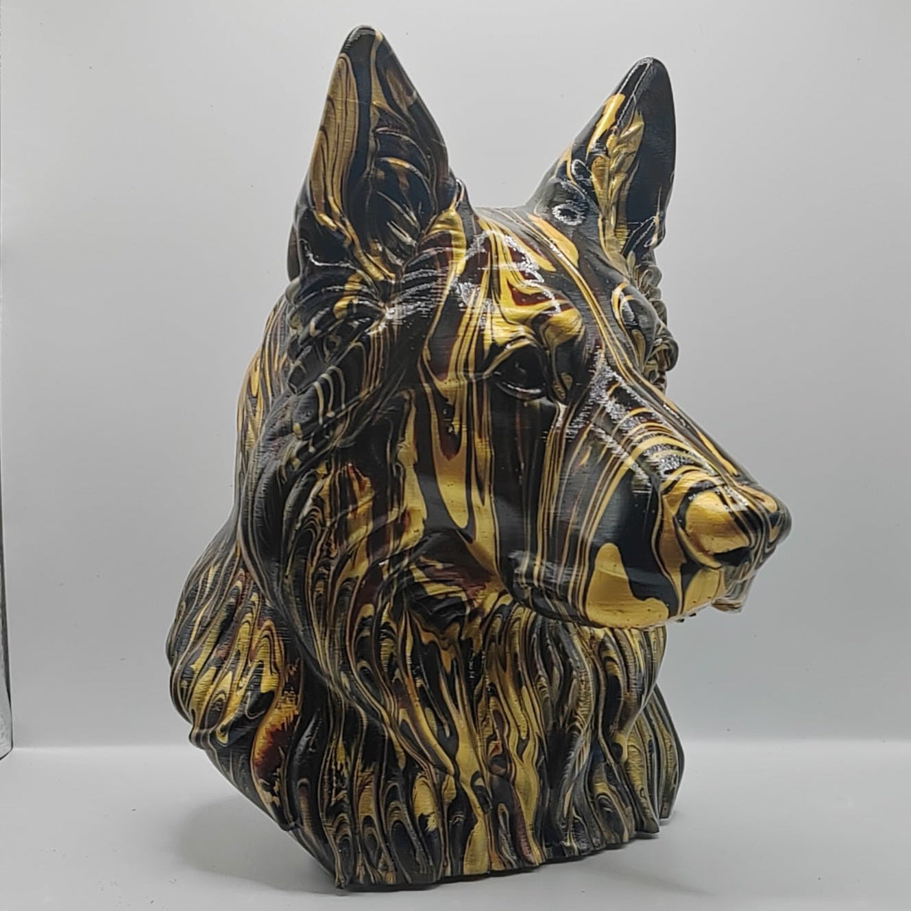 German Shepherd Bust