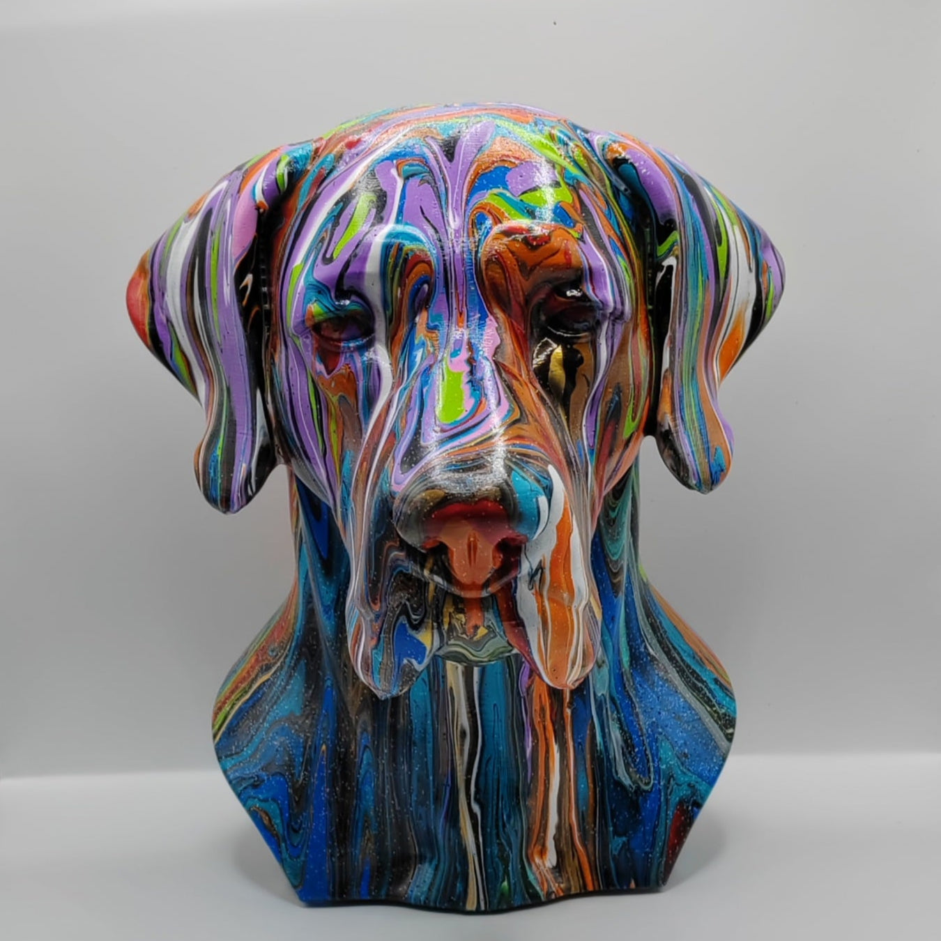 Great Dane Bust
