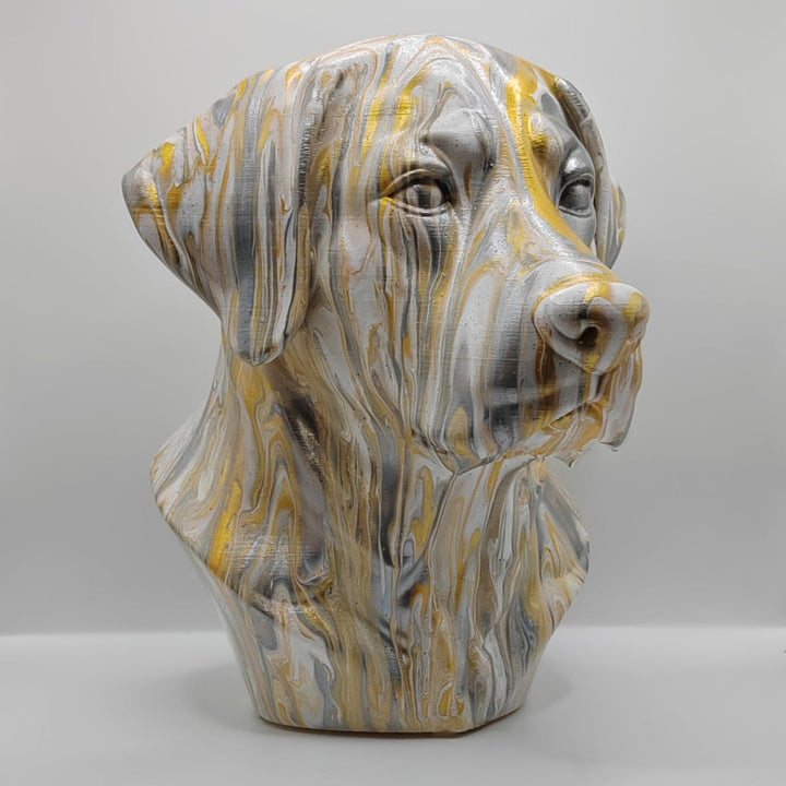 Labrador Retriever Head – Hand Painted