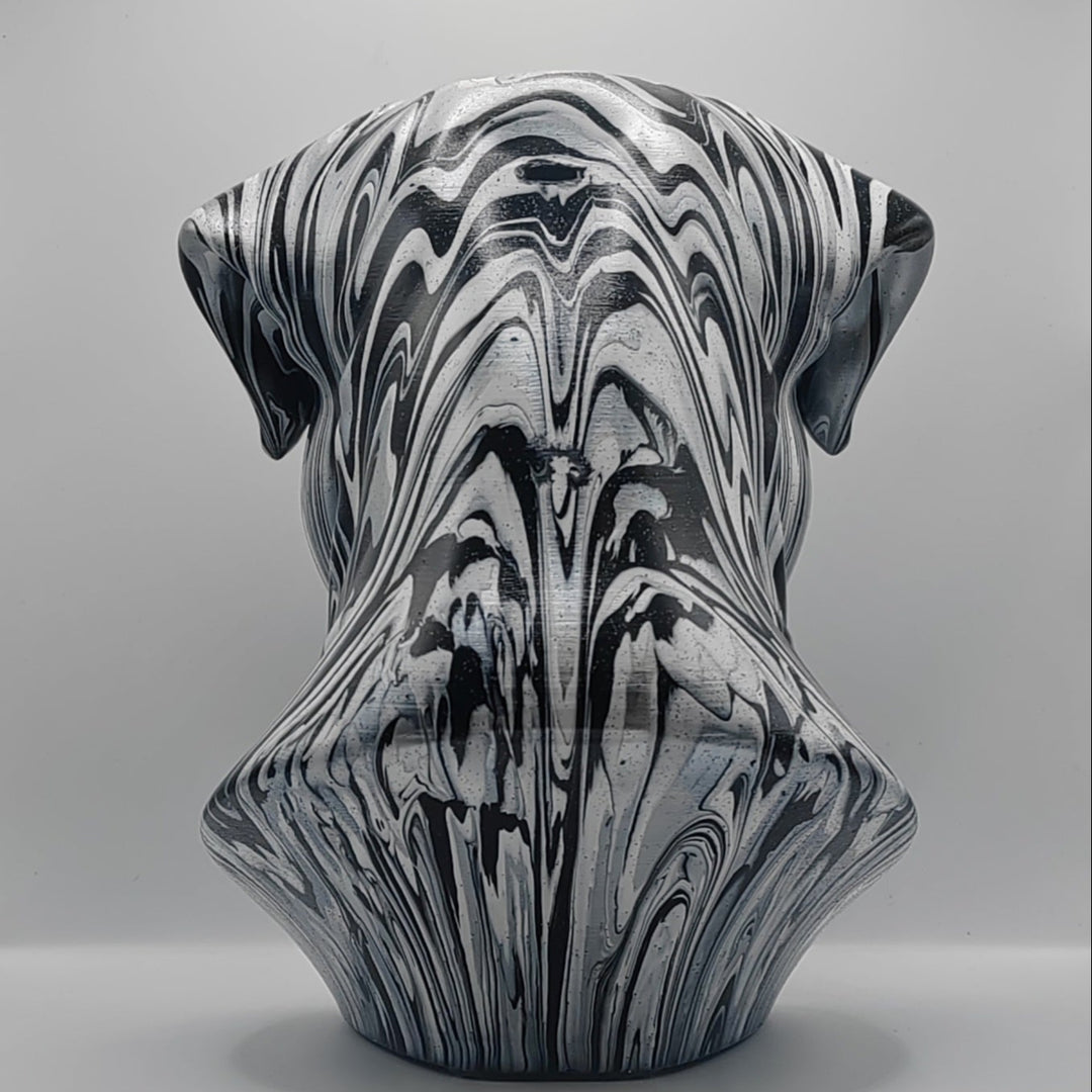 Pug Head – Hand Painted