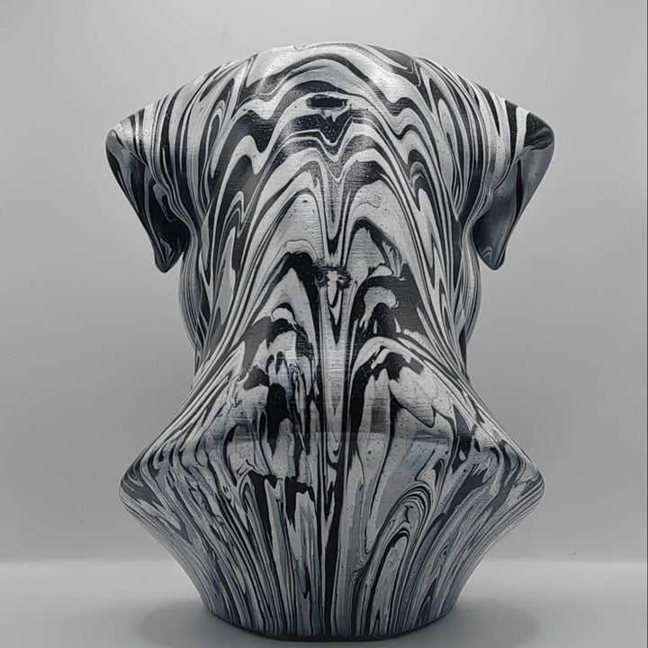 Pug Head – Hand Painted