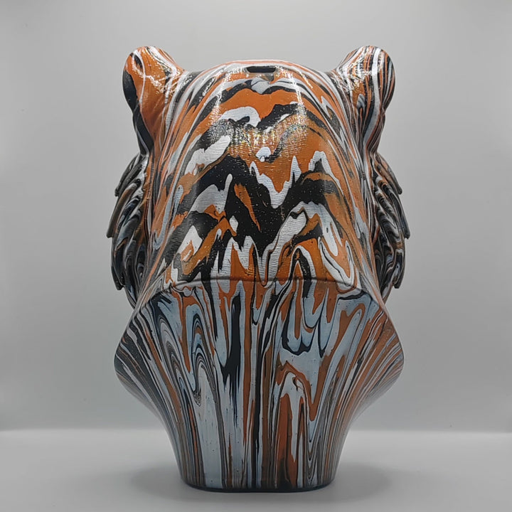 Tiger Head – Hand Painted