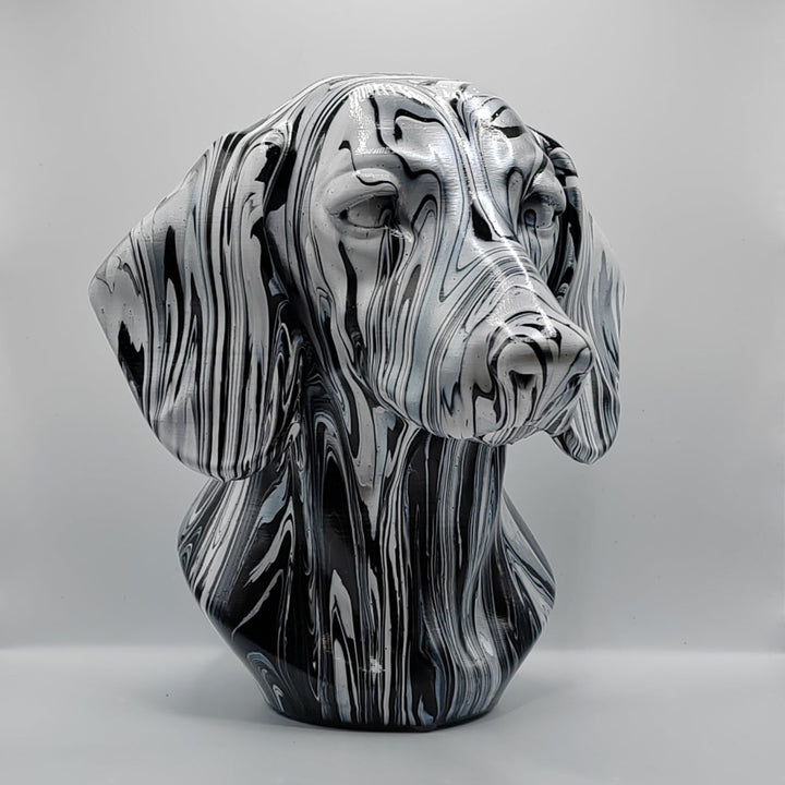Dachshund Head – Hand Painted