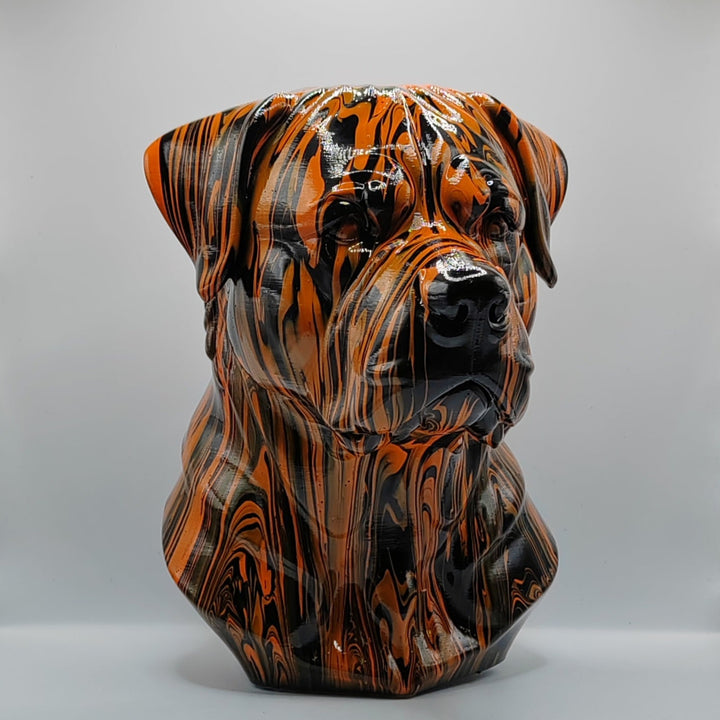 Rottweiler Head – Hand Painted