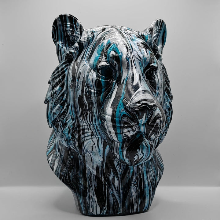 Tiger Head – Hand Painted