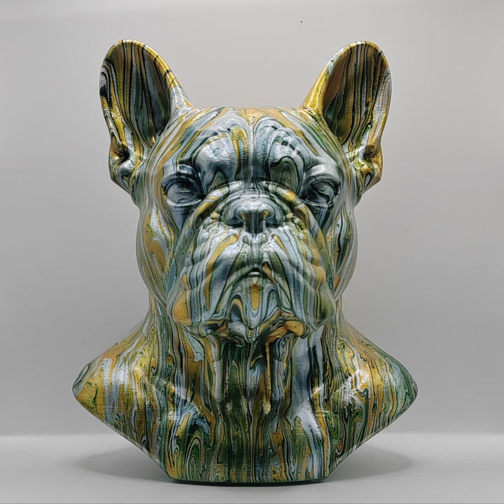 French Bulldog Head – Hand Painted
