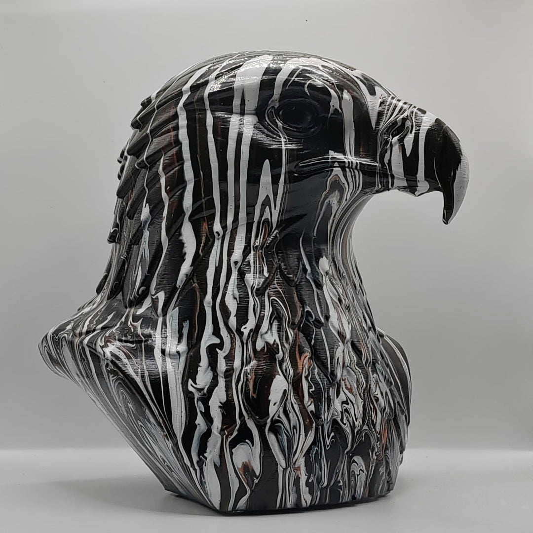 Eagle Head – Hand Painted