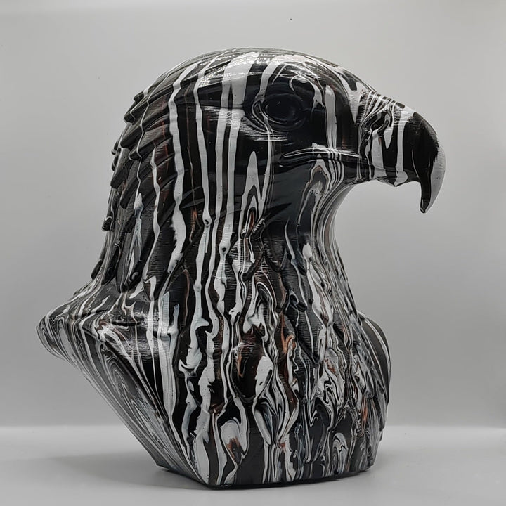 Eagle Head – Hand Painted