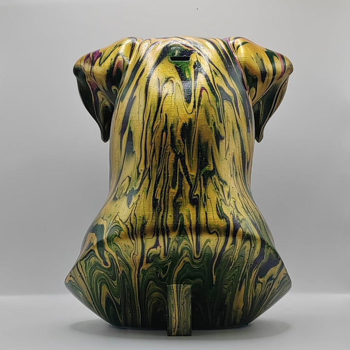 Boxer Head – Hand Painted