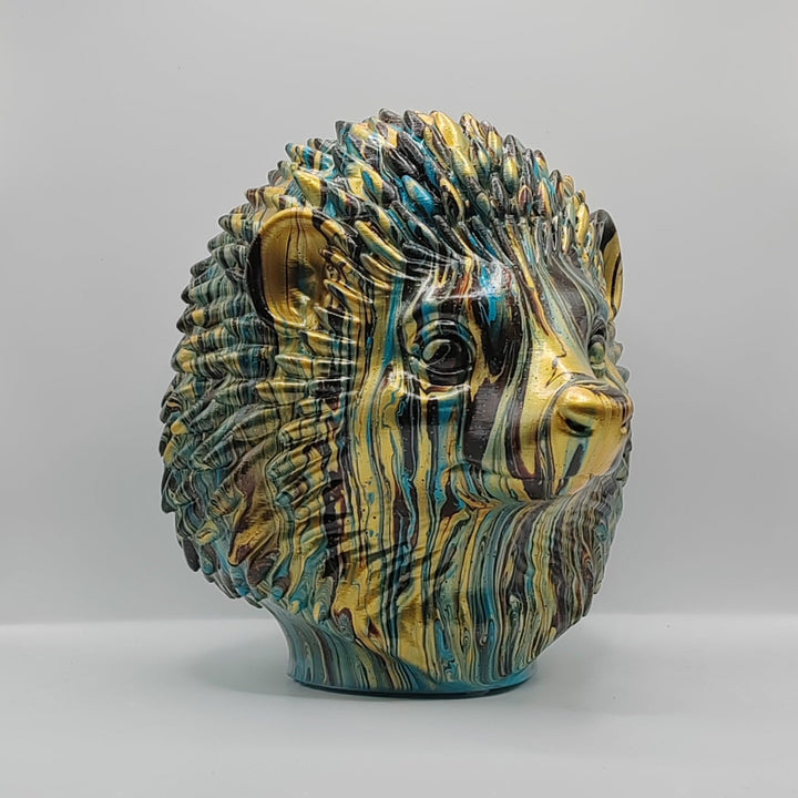 Hedgehog Head – Hand Painted