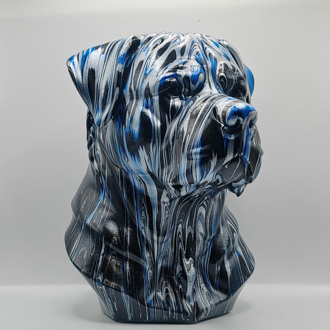 Rottweiler Head – Hand Painted