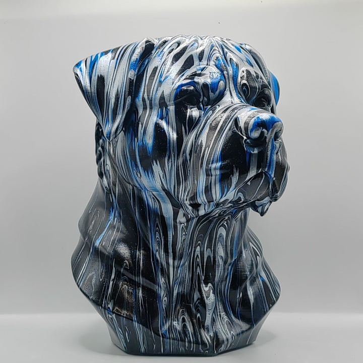 Rottweiler Head – Hand Painted