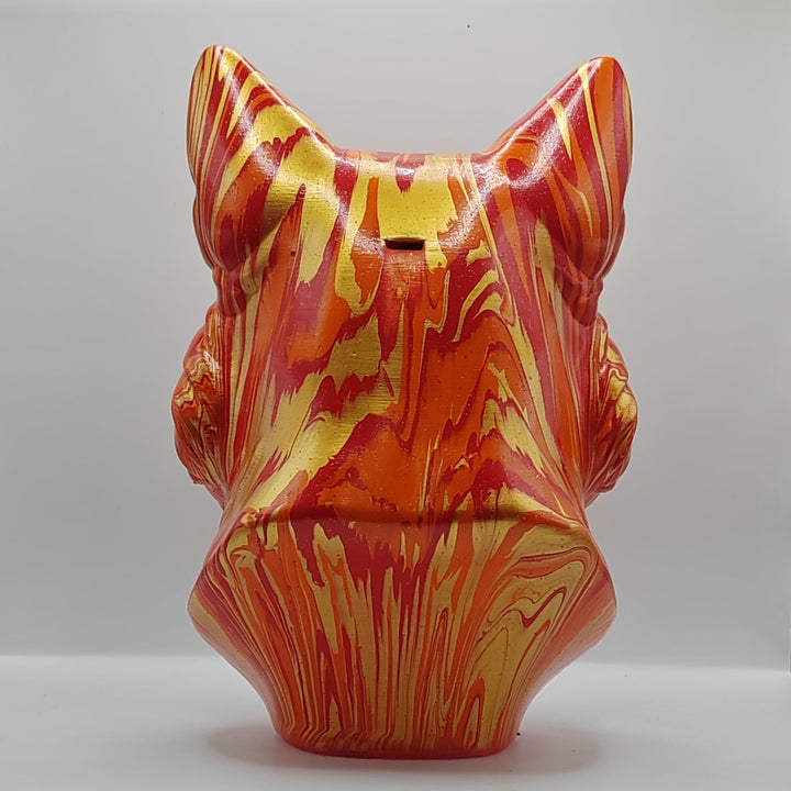 Fox Head – Hand Painted