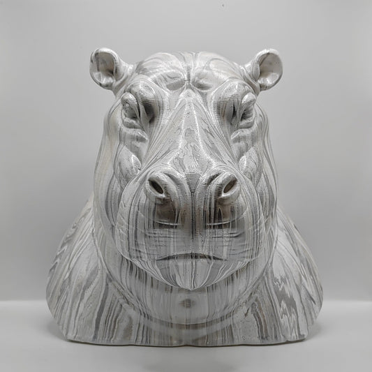 Hippopotamus Bust