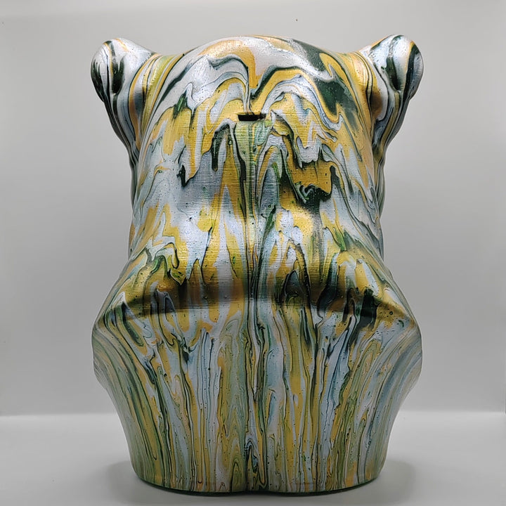 Panther Head – Hand Painted
