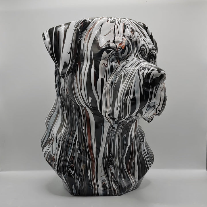 Rottweiler Head – Hand Painted