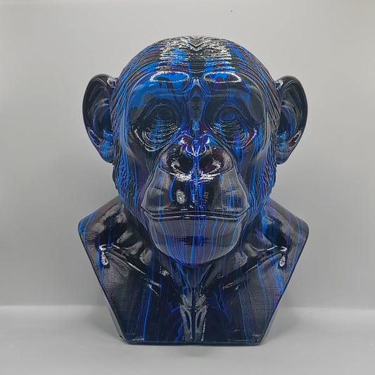Chimpanzee Bust