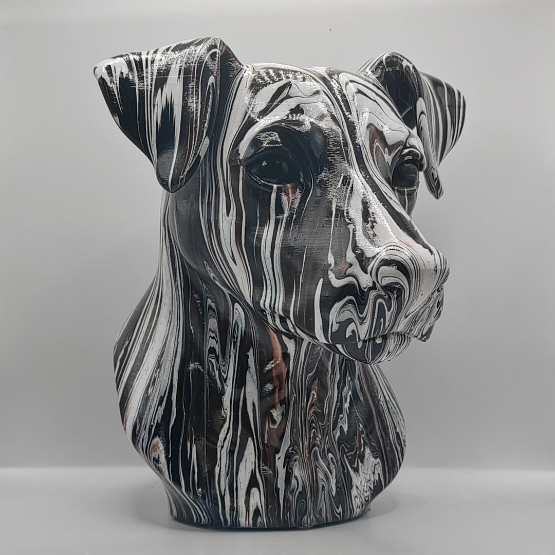 Jack Russell Head – Hand Painted