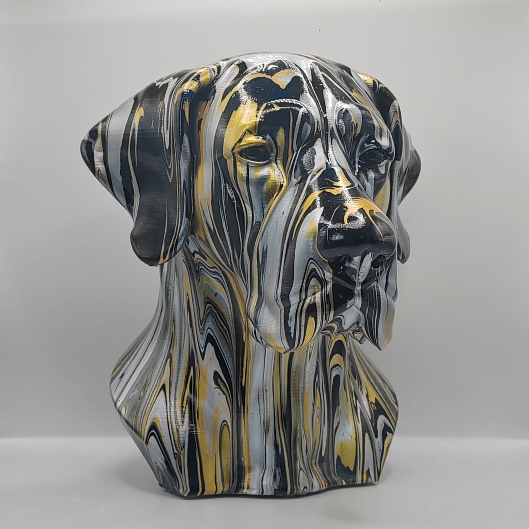 Great Dane Head – Hand Painted