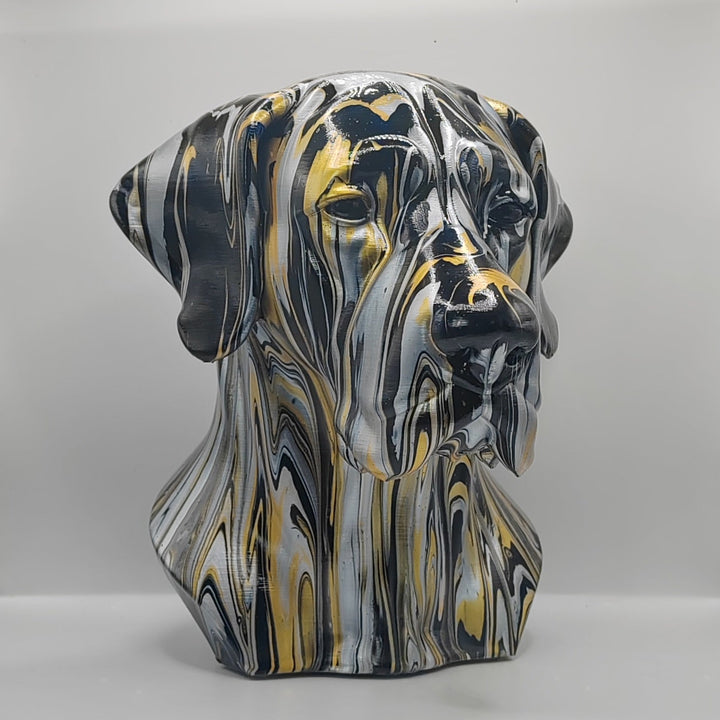 Great Dane Head – Hand Painted