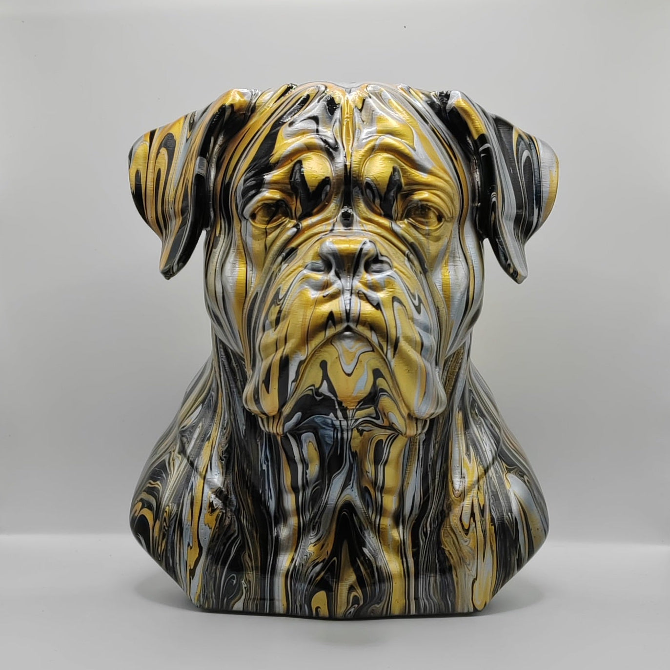Dogue De Bordeaux Head – Hand Painted
