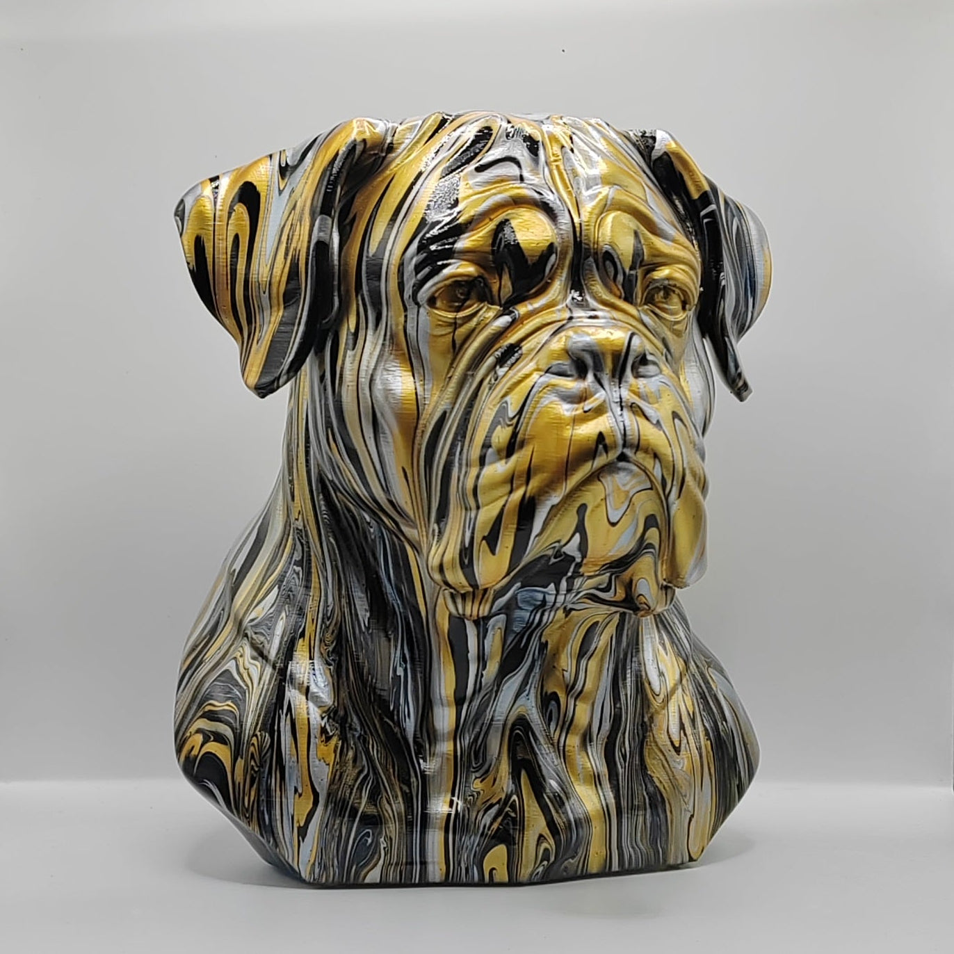 Dogue De Bordeaux Head – Hand Painted