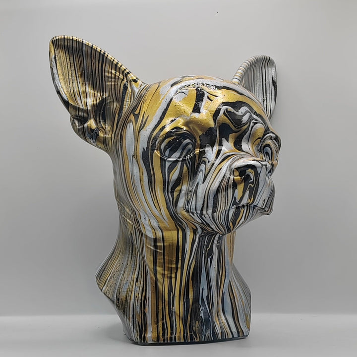 Chihuahua Head – Hand Painted