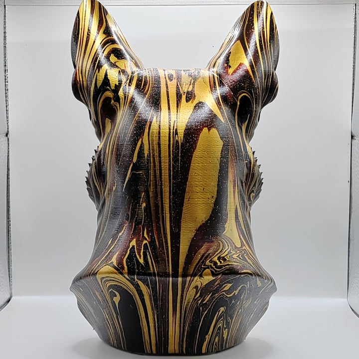 Belgian Malinois Head – Hand Painted