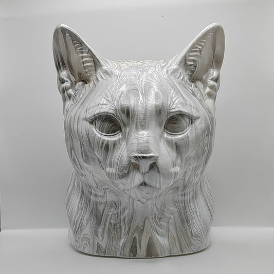 Russian Blue Cat Bust