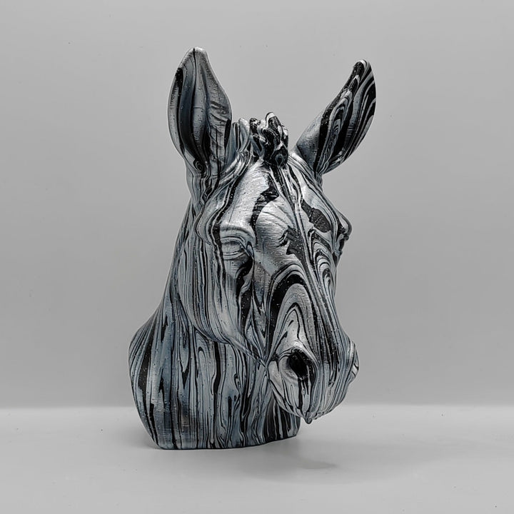 Donkey Head – Hand Painted
