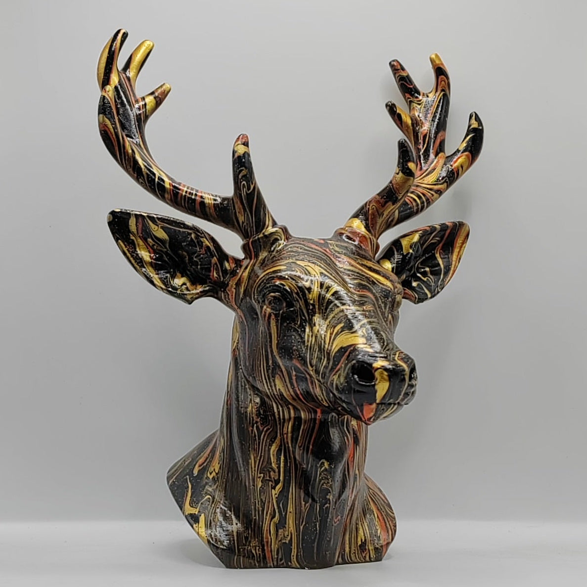 Deer / Stag Head – Hand Painted