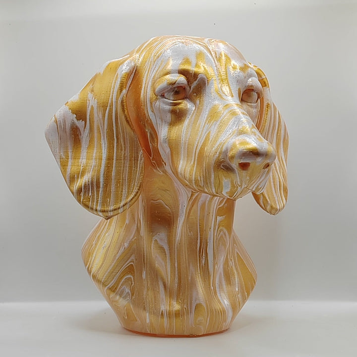 Dachshund Head – Hand Painted