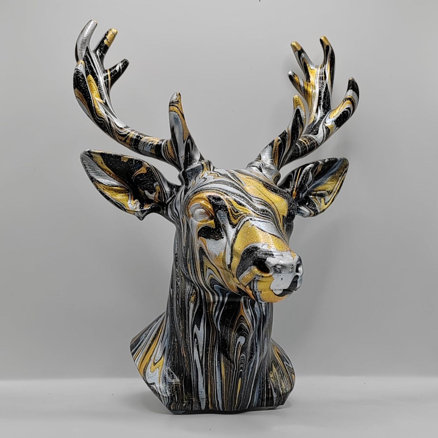 Deer / Stag Head – Hand Painted